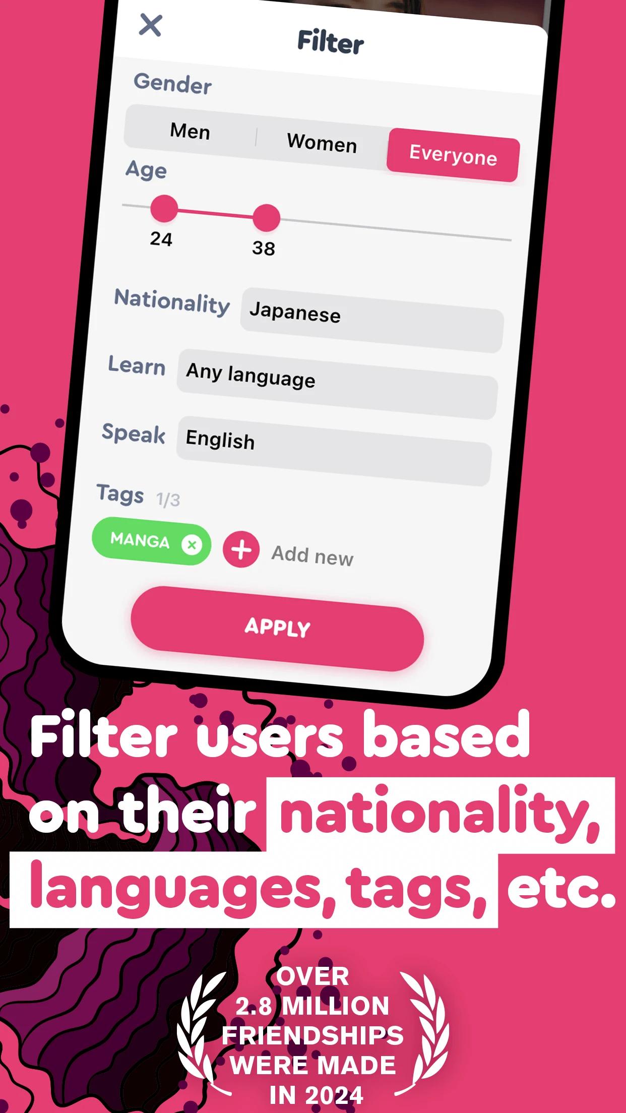 Japanese Friends: Langmate screenshot